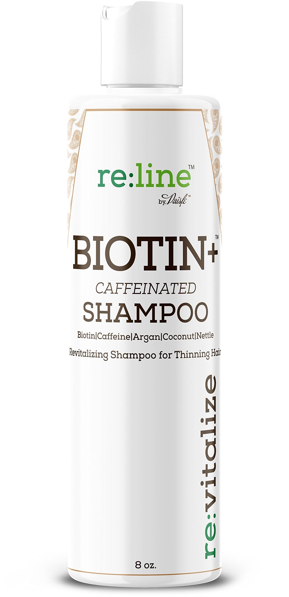 Paisle Botanics Biotin Shampoo preserves color-treated hair vibrancy