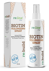 Paisle Botanics Biotin Volumizing Spray bottle offers easy styling and lift.