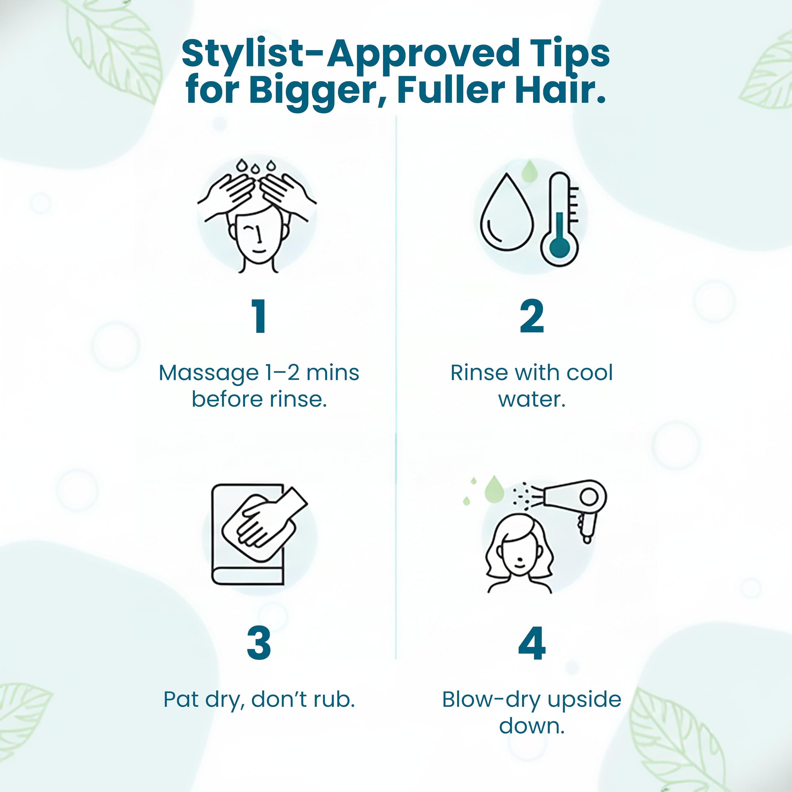 Botanical protein complex image highlights nourishing ingredients in Paisle Botanics shampoo.