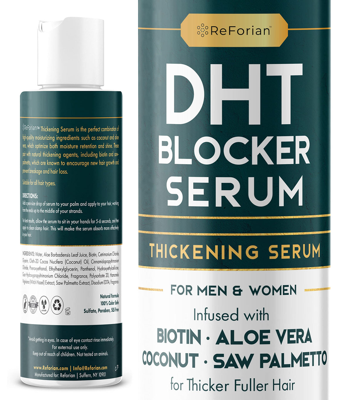 Paisle Botanics Hair Growth Serum bottle for volumizing fine hair.