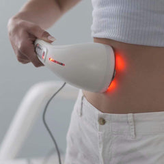 Pakerler Heat Palm NRG control panel showing easy settings for targeted massage.