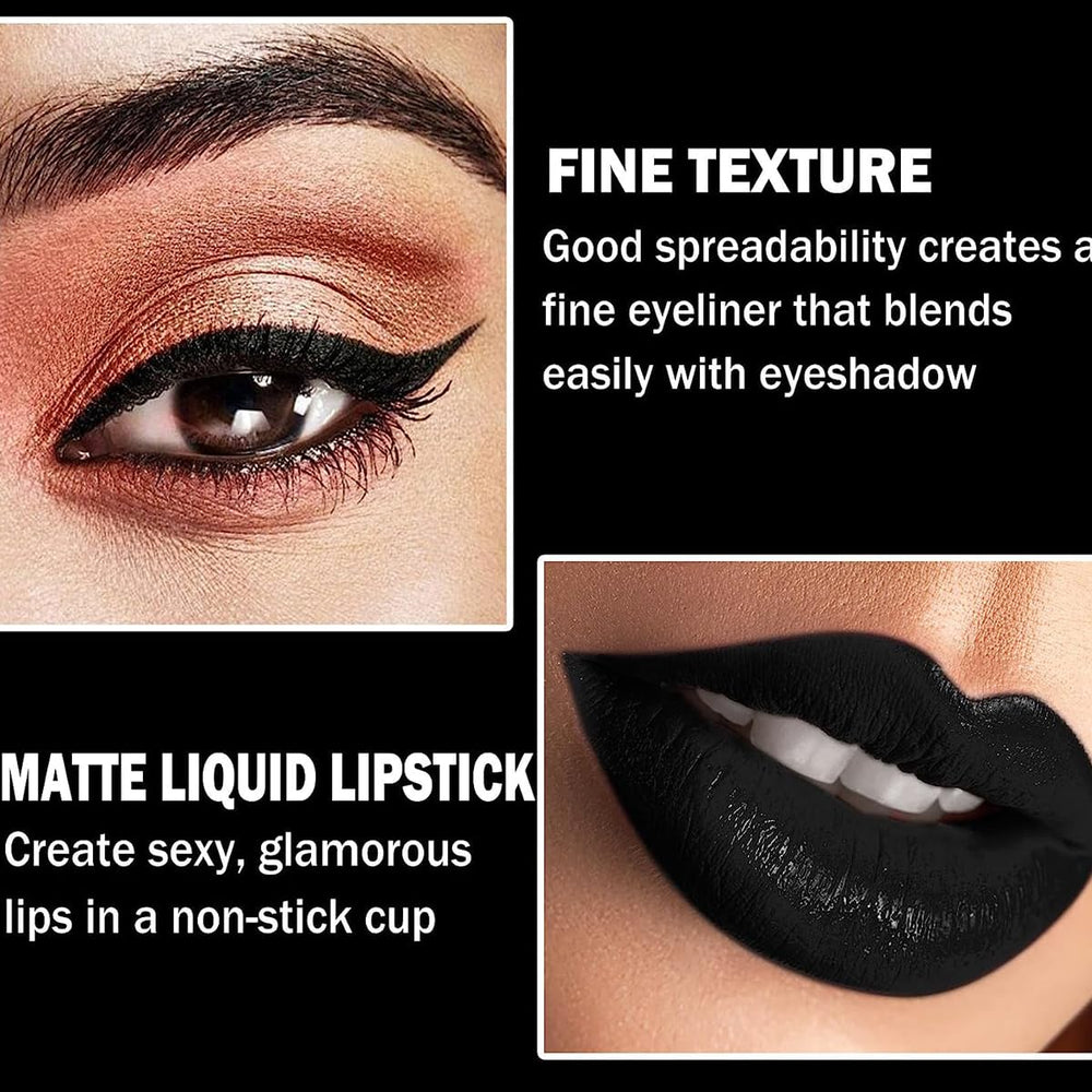 Pakivs 3Pcs lipkit lipliner precise outline for defined lips and smooth application.