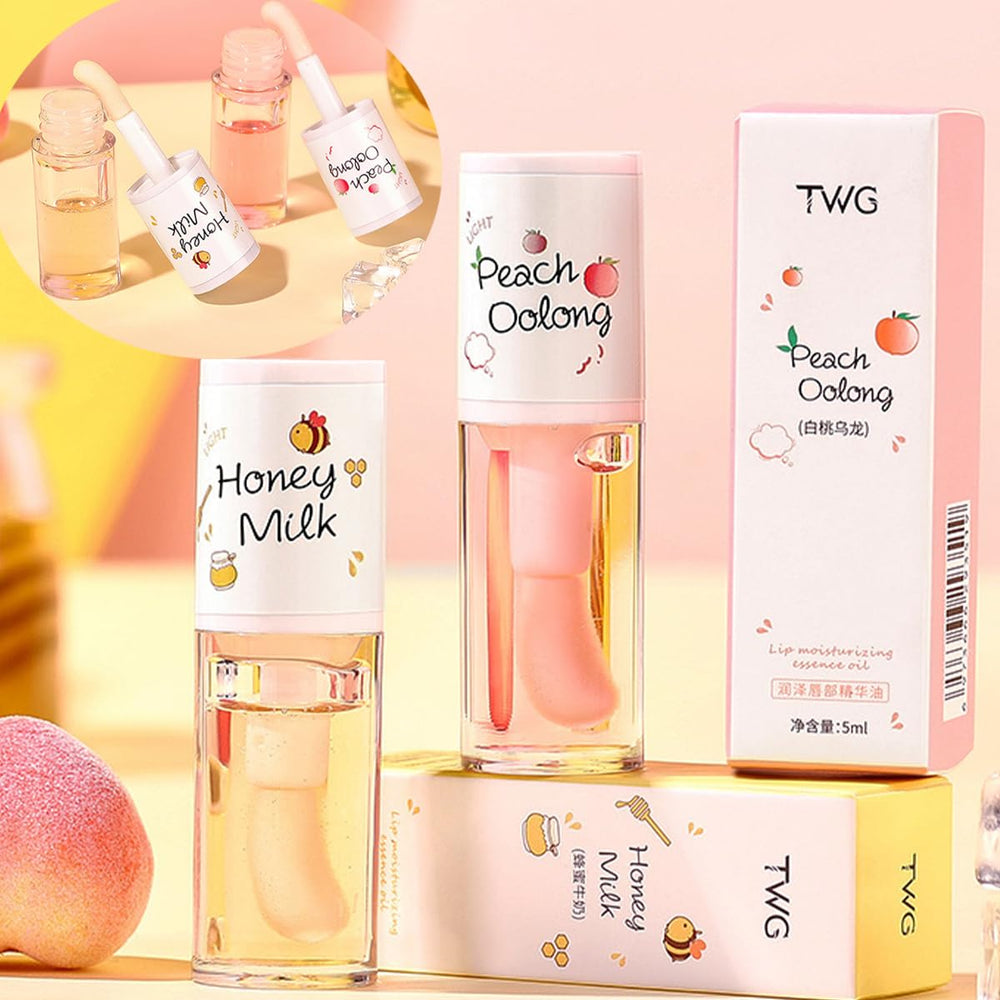 Pakivs plumping clear lip gloss texture adds subtle shine and moisture