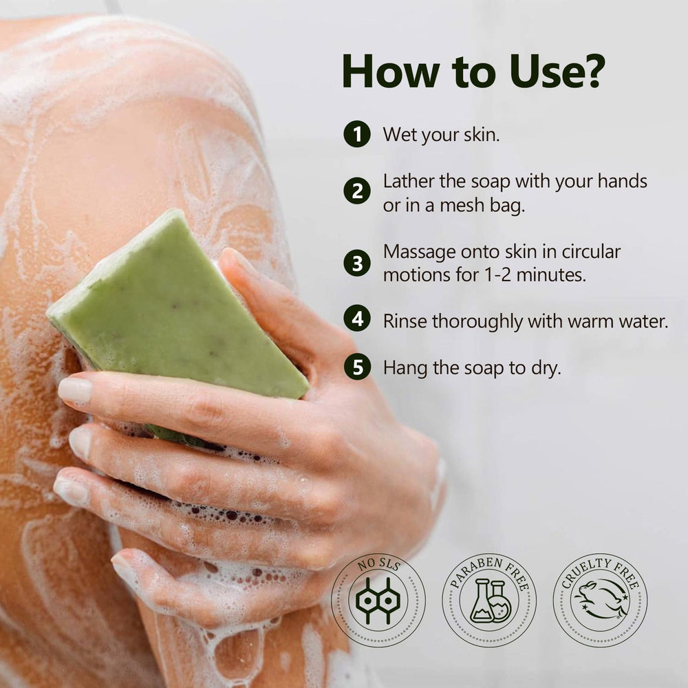 PALFICAB coconut oil and shea butter nourish dry areas while keeping skin smooth