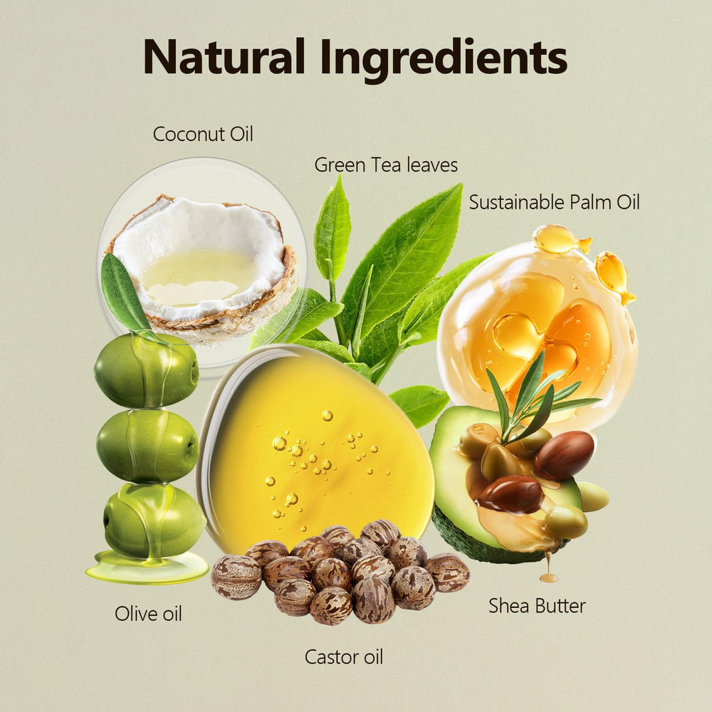 PALFICAB Green Tea Soap ideal for shaving prep and post-shave hydration.