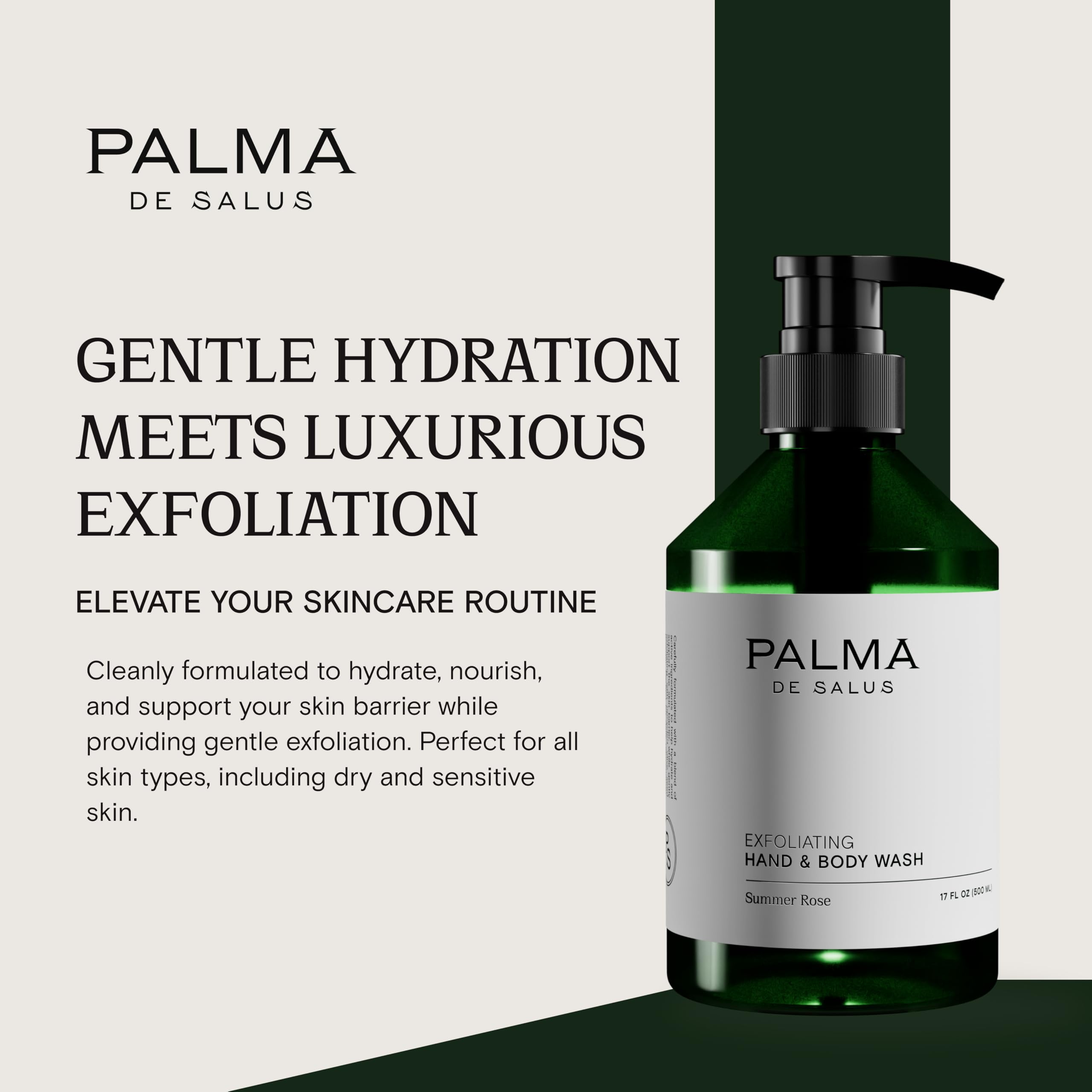 Palma de Salus Summer Rose fragrance notes mingle geranium and lychee.