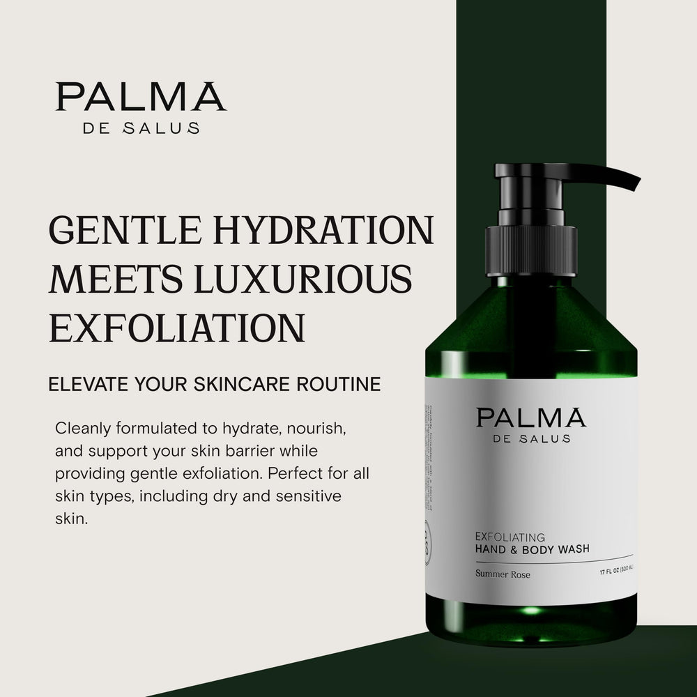Palma de Salus Summer Rose fragrance notes mingle geranium and lychee.