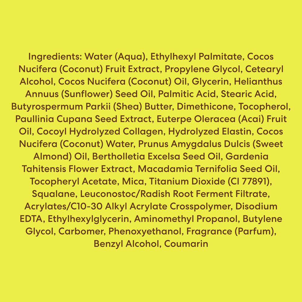 Palmer's Coco Cream texture appears in a simple daily routine for smooth limbs.