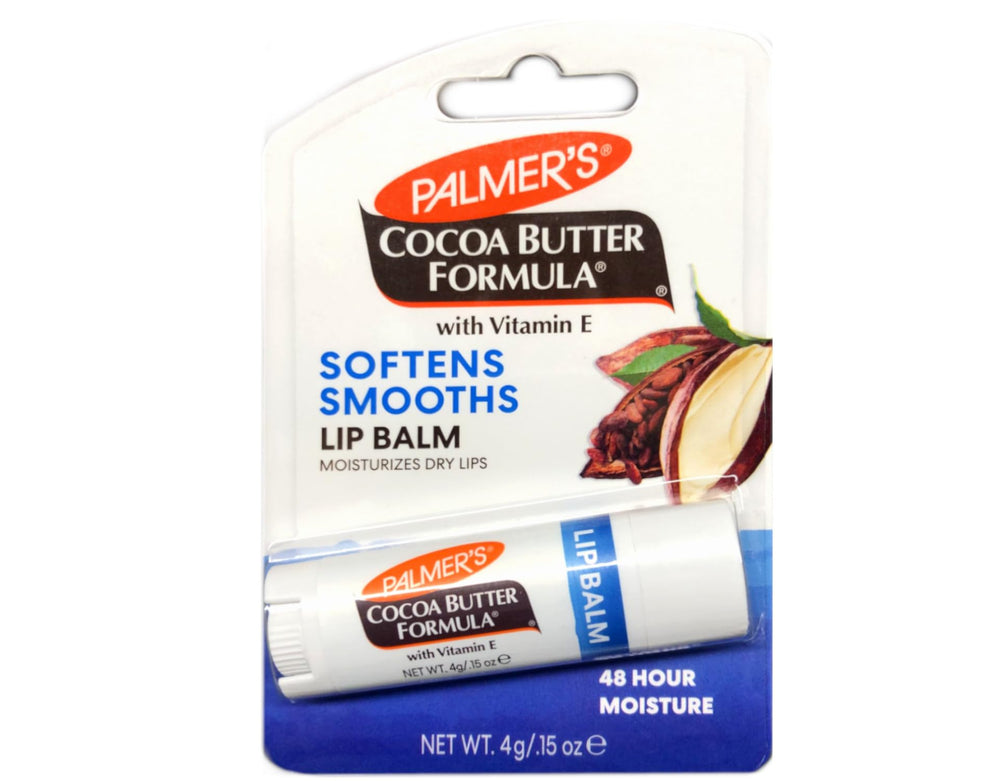 Palmer's Cocoa Butter Formula Lip Balm 12-count pack for daily moisture.
