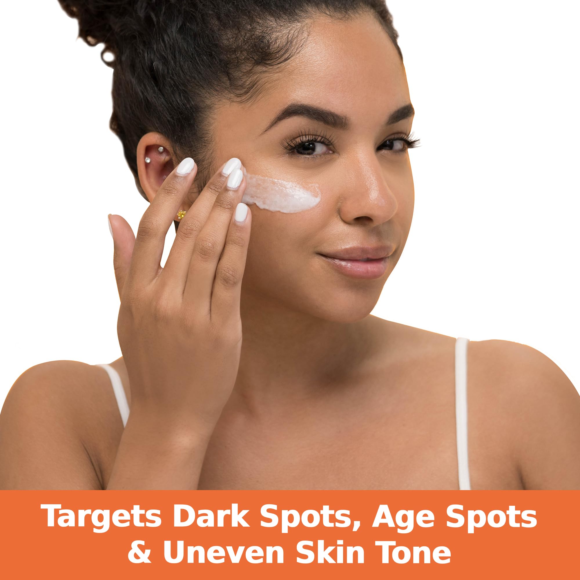 Palmer's Eventone cream spread on skin demonstrating smooth, hydrating application