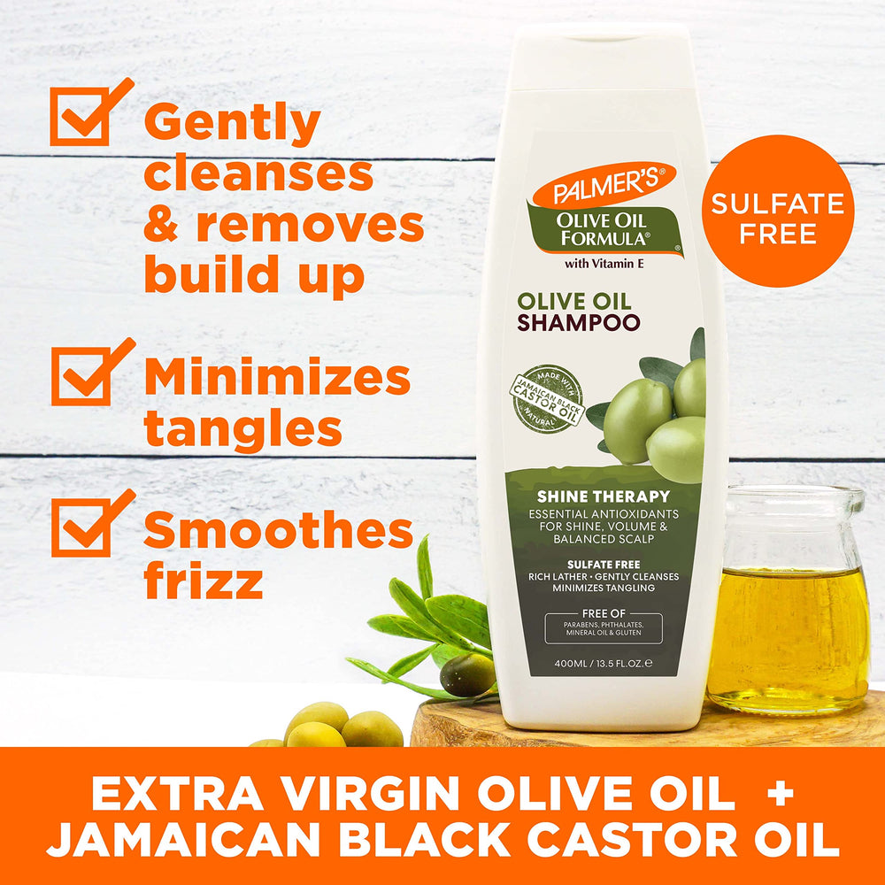 Label detail highlights olive oil and vitamin E