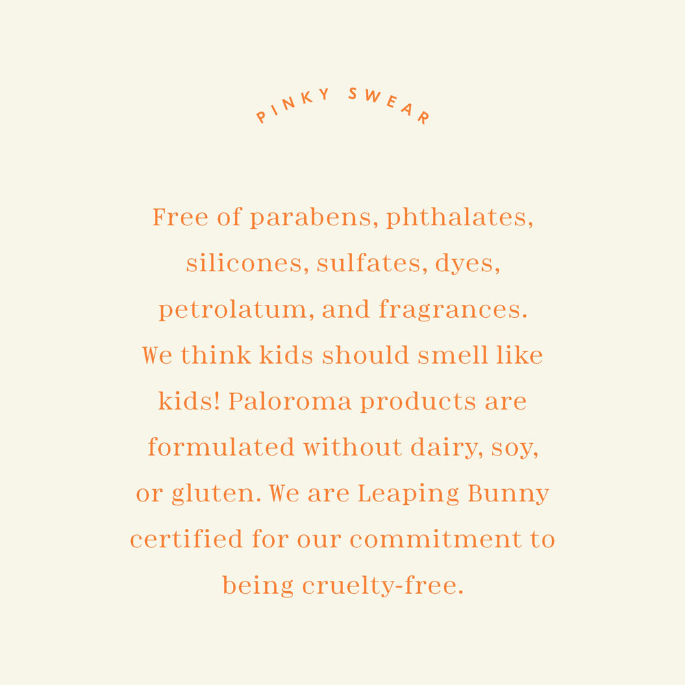 Paloroma Let's Bounce Nourishing Conditioner fragrance-free texture close-up shows gentle care for sensitive scalps.