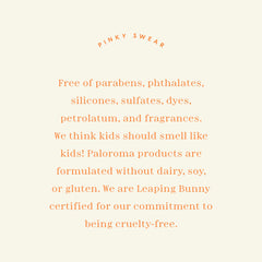 Paloroma Let's Bounce Nourishing Conditioner fragrance-free texture close-up shows gentle care for sensitive scalps.