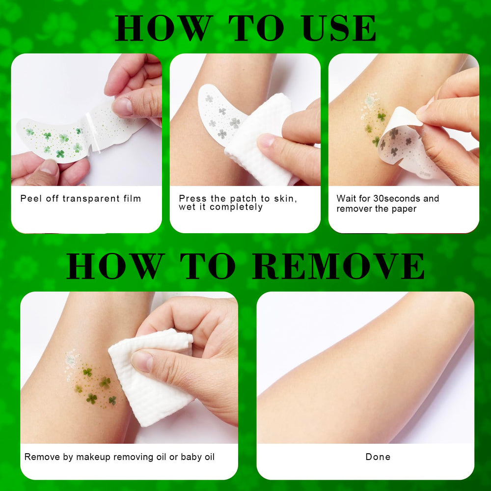Paminify easy peel application tattoo for quick, mess-free decoration.