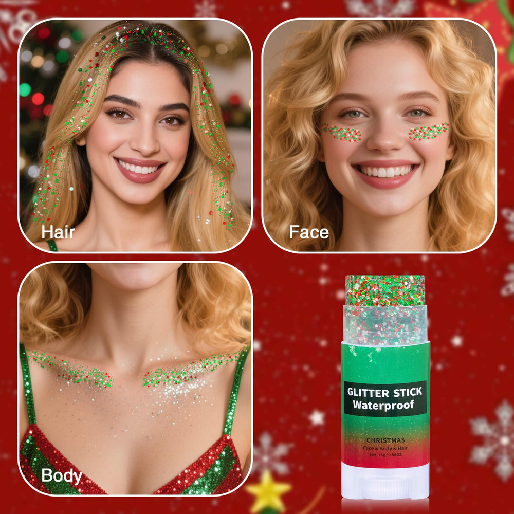 Paminify pocket-size glitter stick fits in your bag for on-the-go touch-ups