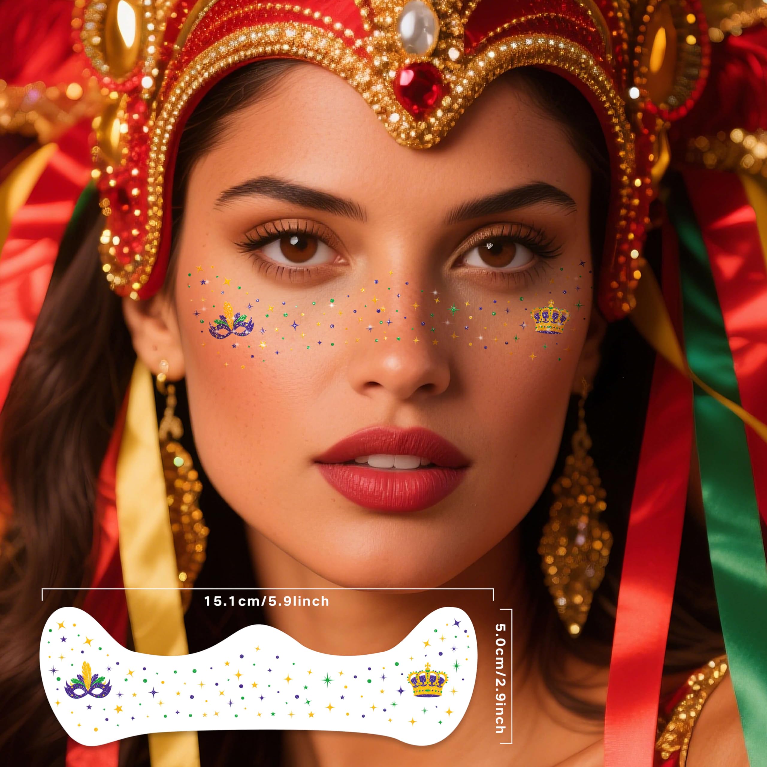 Paminify waterproof glitter tattoos stay put through activities and photos