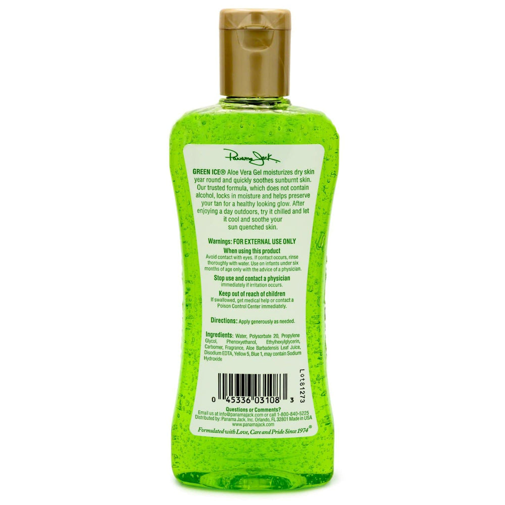 Panama Jack Green Ice Gel pack of six for value