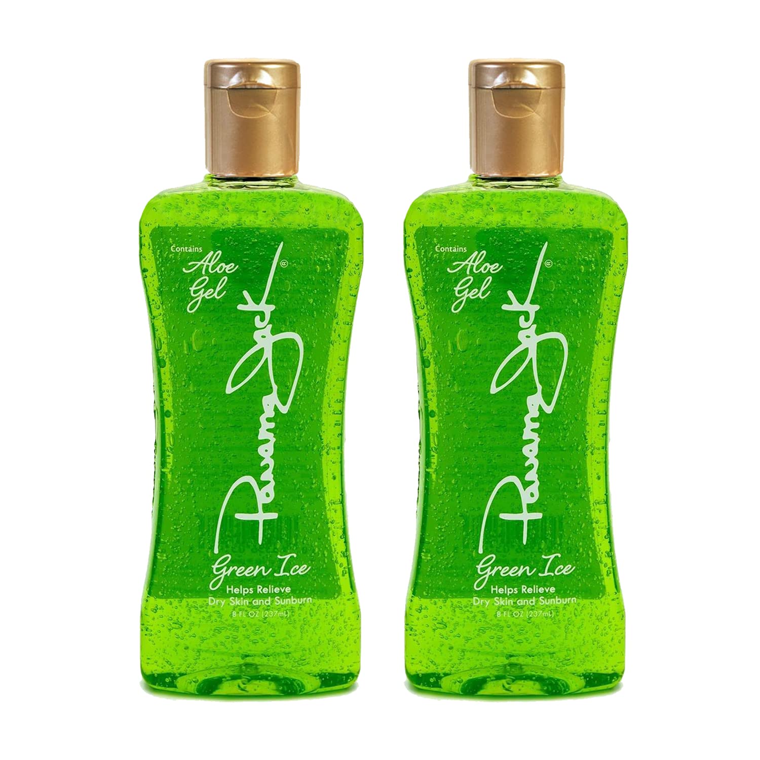 Panama Jack Green Ice Gel moisturizes and nourishes dry skin