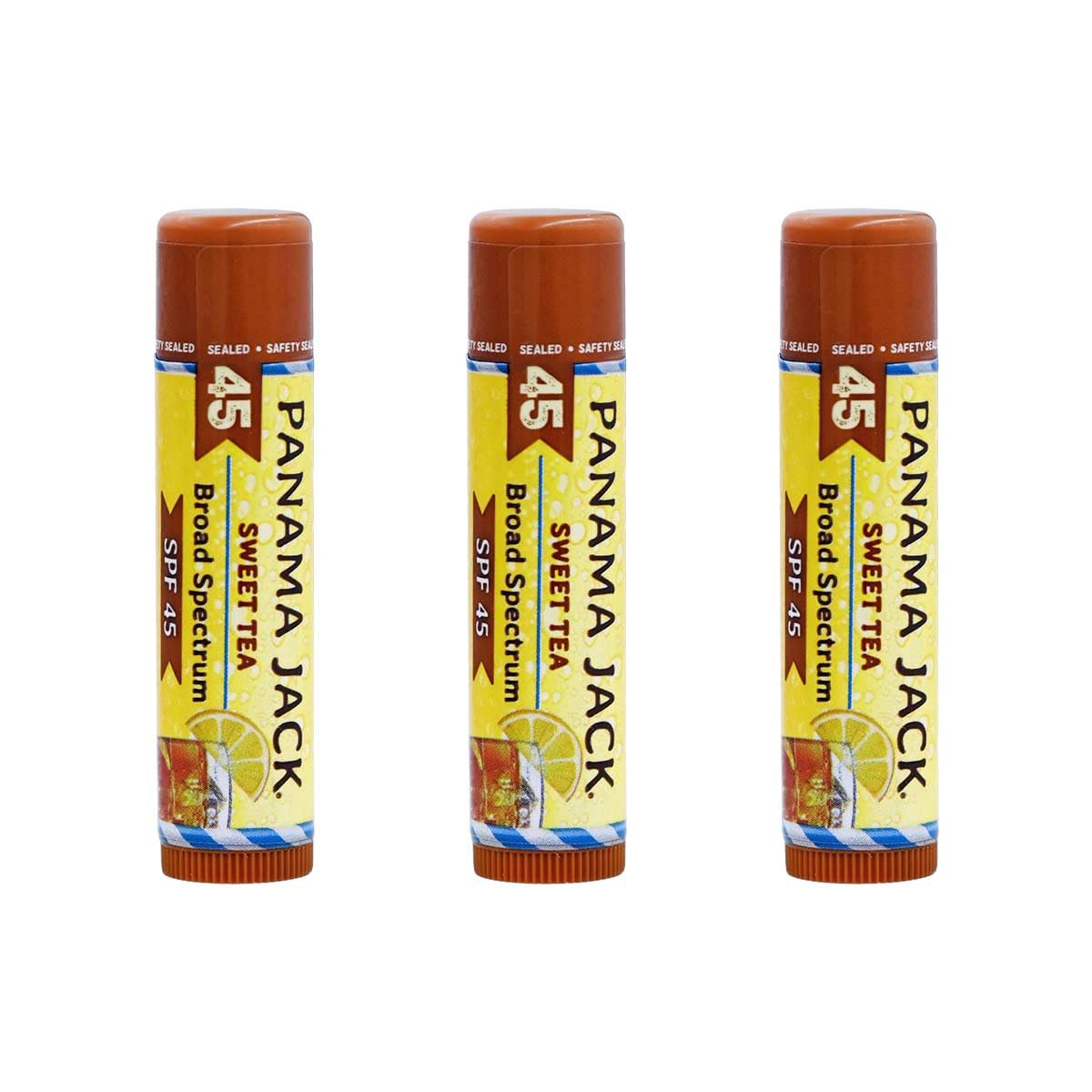 Panama Jack lip balm shown outdoors ideal for daily sun protection