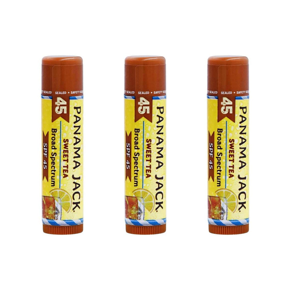 Panama Jack lip balm shown outdoors ideal for daily sun protection