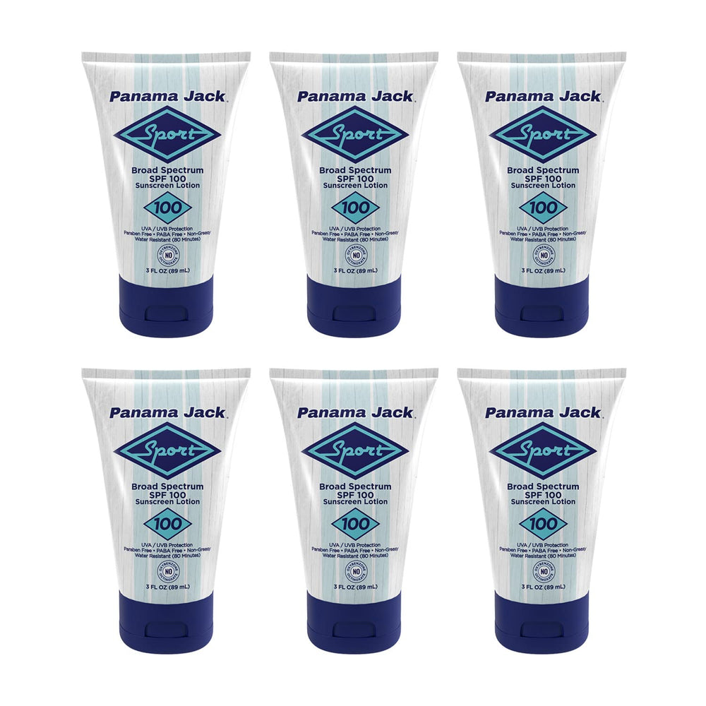 Panama Jack Sport Sunscreen Lotion used during outdoor activity like hiking