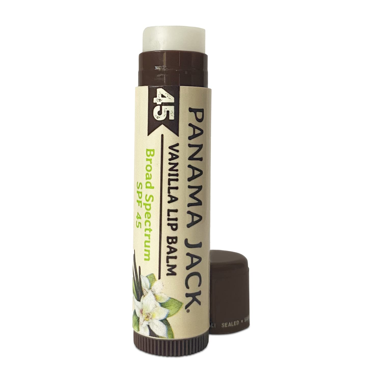 Panama Jack 2-pack display emphasizes convenient reapplication