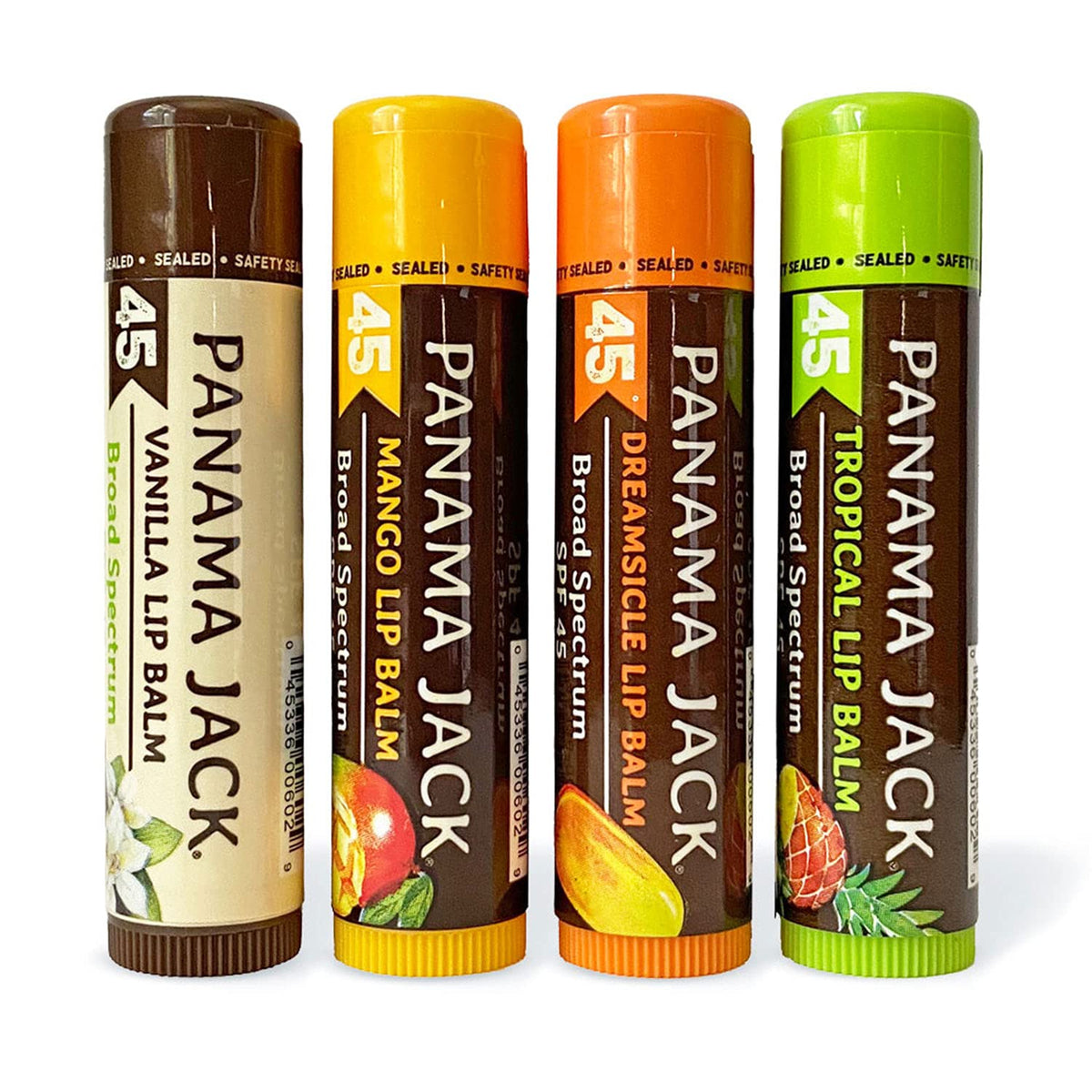 Panama Jack Sunscreen Lip Balm Dreamsicle—glide-on texture for smooth lip protection.