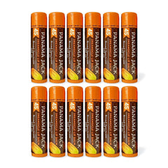 Panama Jack Sunscreen Lip Balm Dreamsicle tube with SPF 45 protects lips from sun exposure.