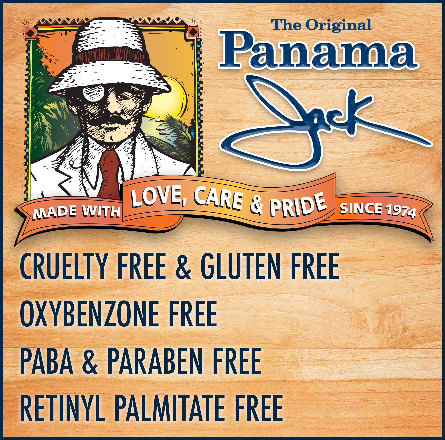 Panama Jack Sunscreen Lip Balm Mango—bright scent for beach days and sun exposure.