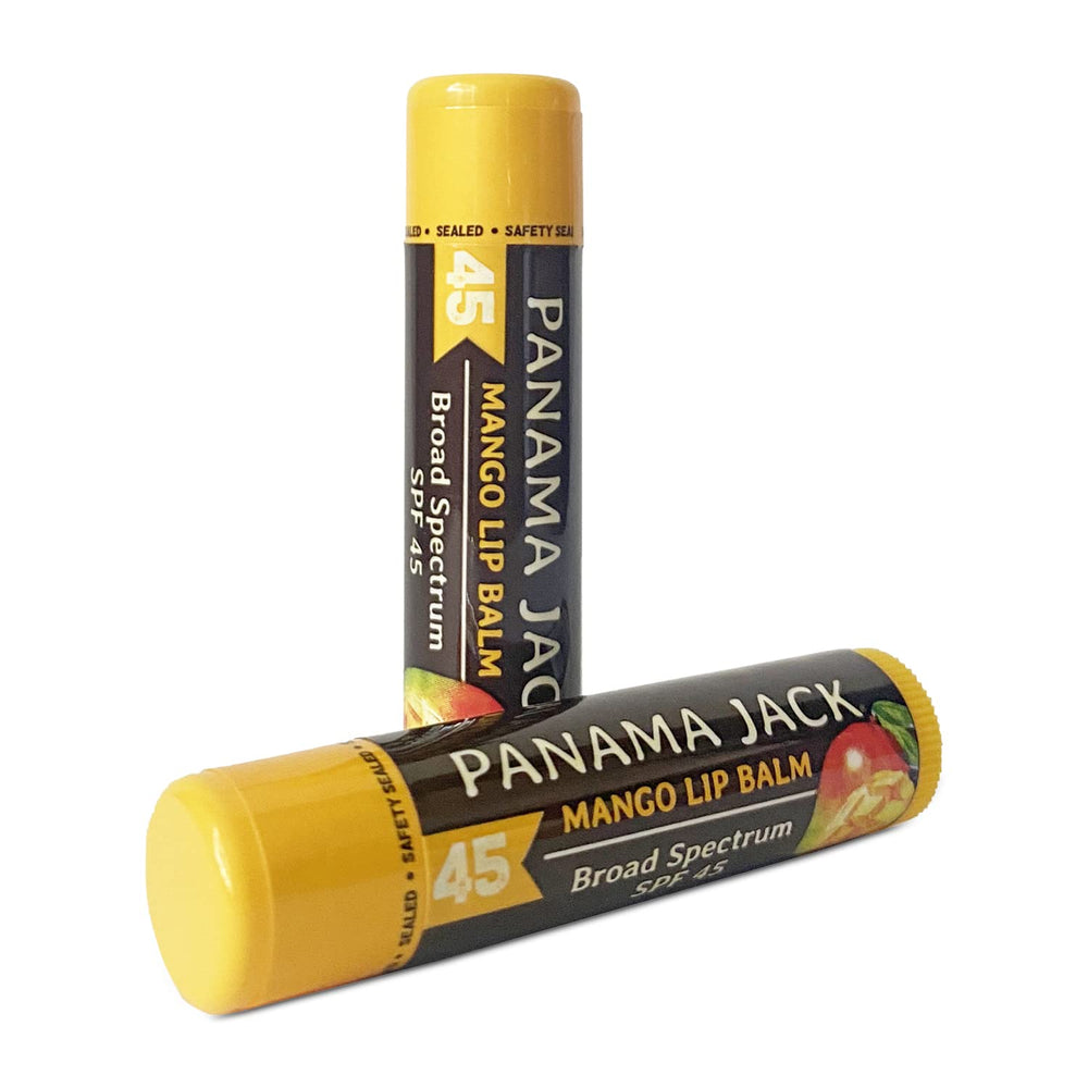Panama Jack mango flavored lip balm swirl detail for flavor lovers