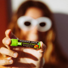 Panama Jack Sunscreen Lip Balm Vanilla delivers smooth application and broad spectrum protection