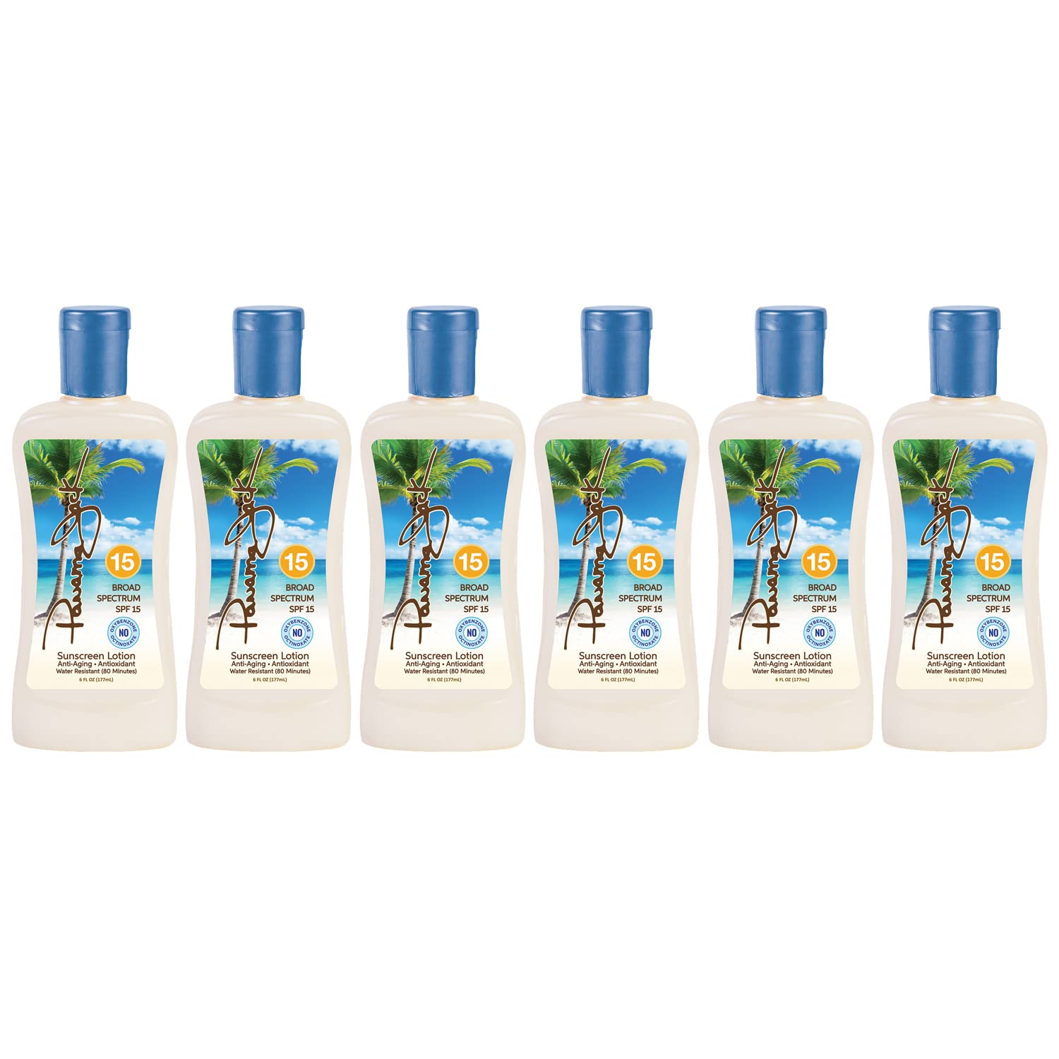 Panama Jack Sunscreen SPF 15 protective bottle against sun.