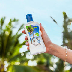 Panama Jack Sunscreen SPF 30 bottle cap highlighting easy flip-cap use.