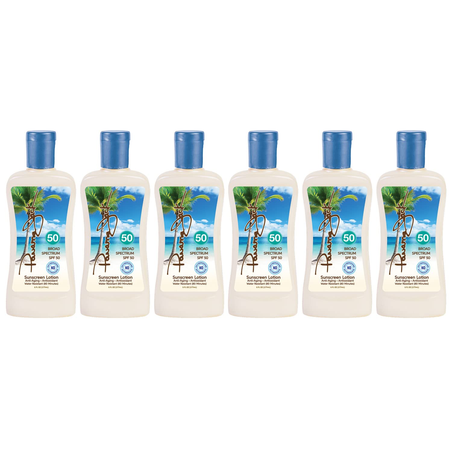 Panama Jack sunscreen SPF 50 bottle with easy-grip cap for daily protection