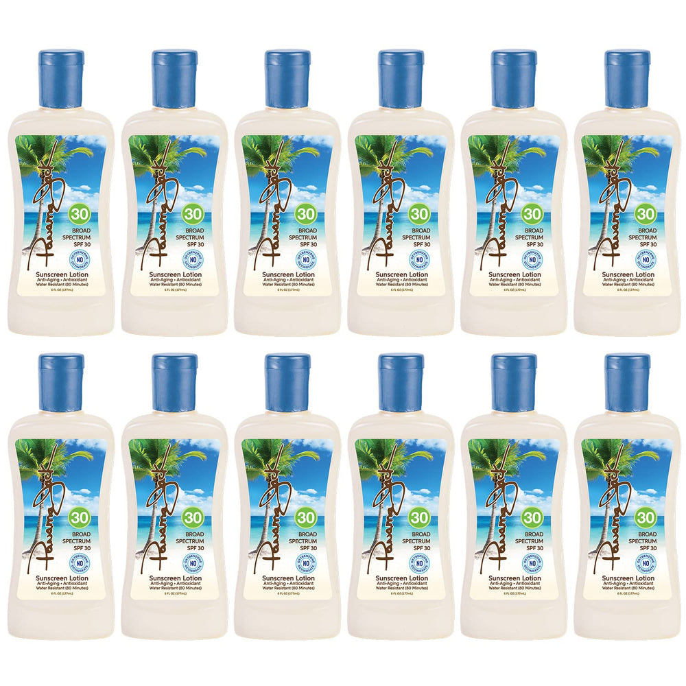 Panama Jack sunscreen bottle with SPF 30 for outdoor days