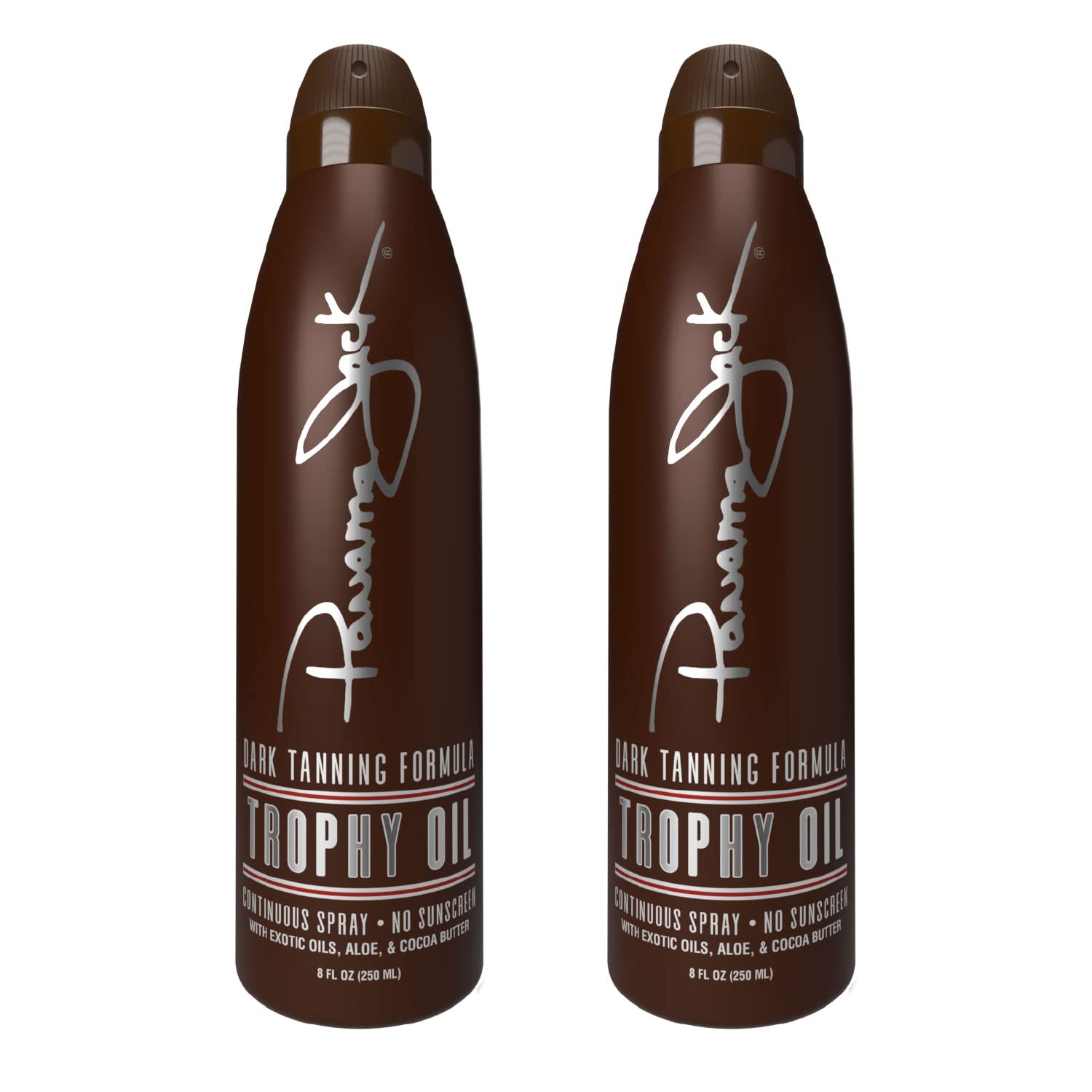 Panama Jack Trophy Suntan Oil 5.5 oz bottle in a pack.