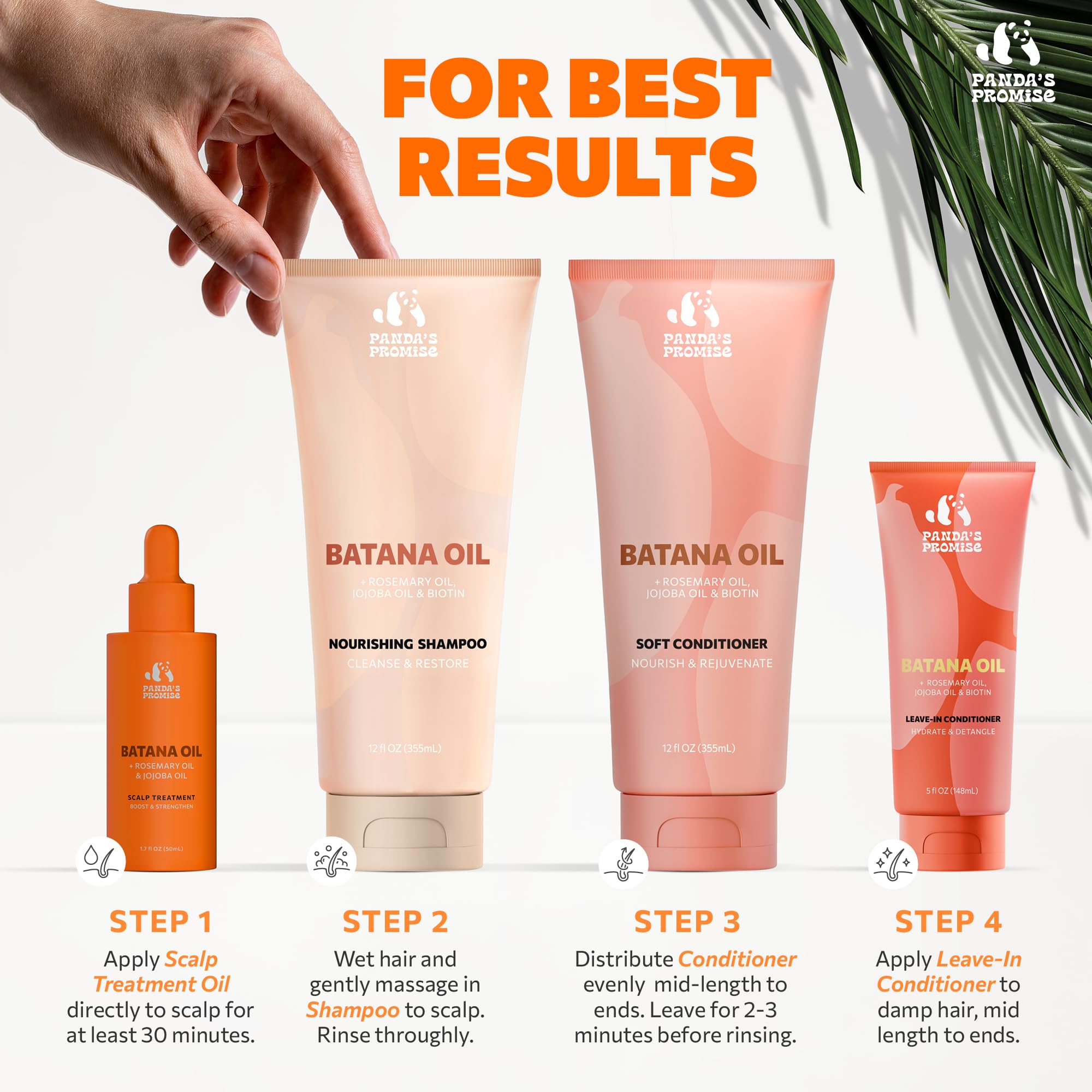 Dropper-friendly oil shown for pre-wash or leave-in routines.