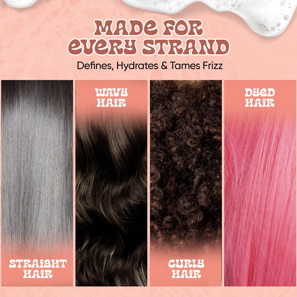Panda's Promise textured hair 3C-4C shot—enhanced moisture for curl definition.