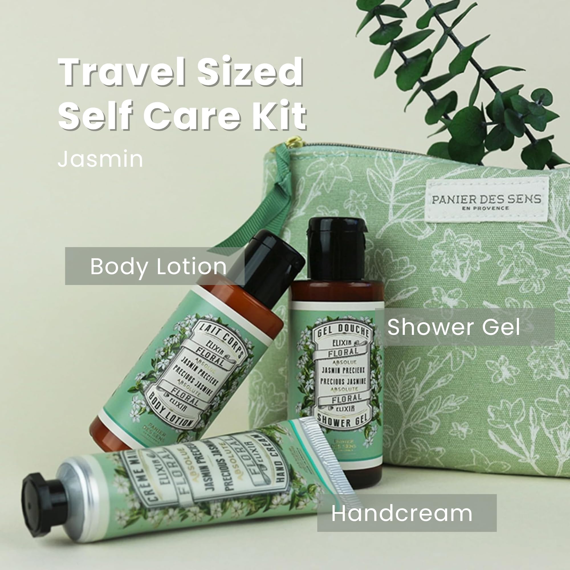 Panier des Sens jasmine hand cream in travel size for quick moisture