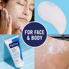 PanOxyl Creamy Acne Wash pump dispenser enables easy daily use