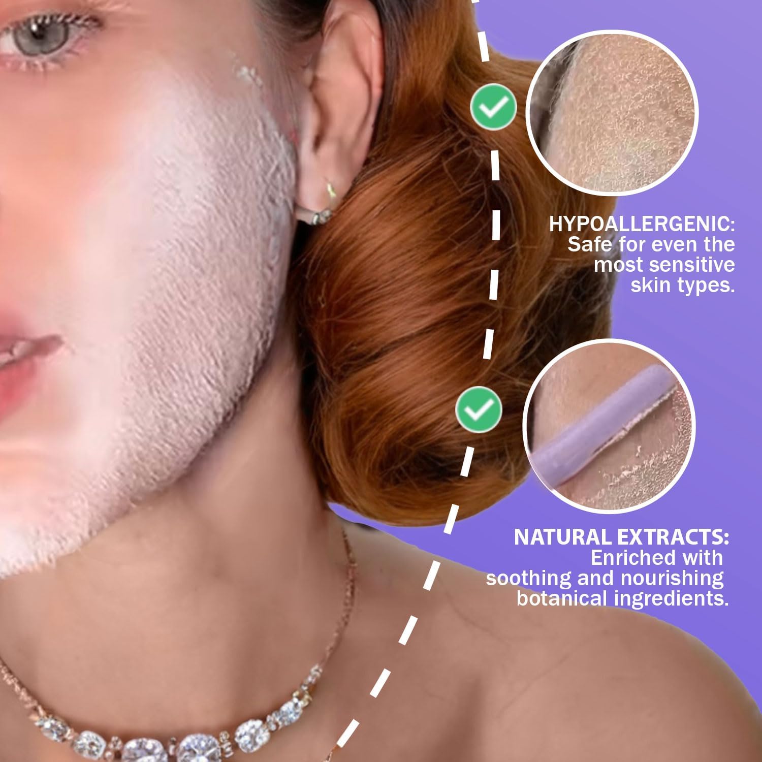 PANSLY dermaplaner spray set supports gentle facial care.
