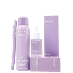 PANSLY hair identifying spray 100ml bottle for precise shaving visibility and smoother skin.