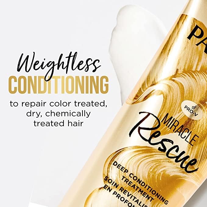 Pantene avocado and argan oil-infused treatment for healthier feel.