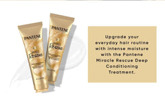 Pantene deep conditioning mask creamy texture close-up for rich moisture.