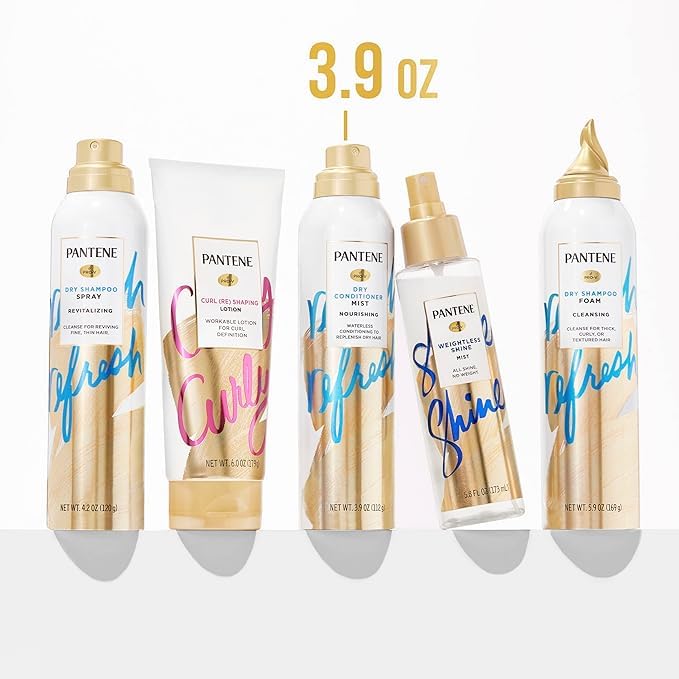 Pantene Dry Conditioner Mist is safe for color-treated hair.