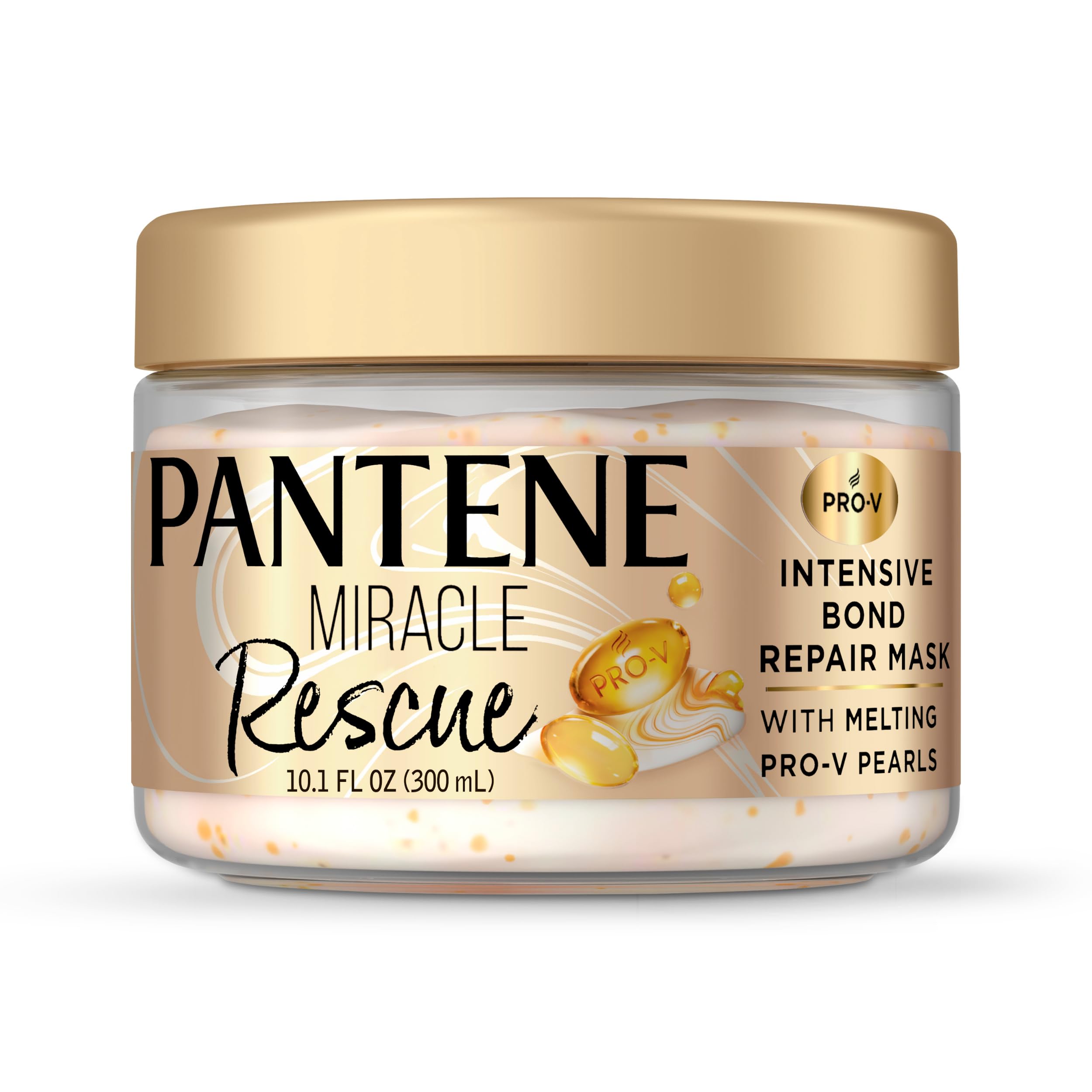 Pantene Miracle Rescue Mask tube ready for at home bond repair and conditioning.