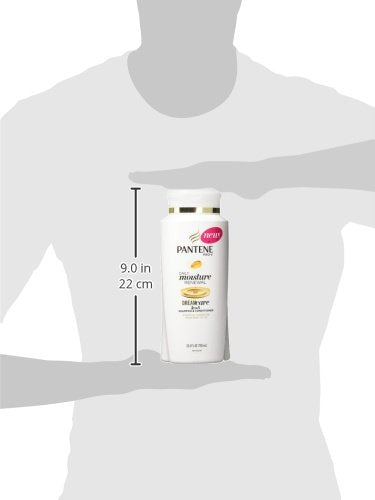 Travel-ready Pantene Pro-V 2-in-1 bottle for on-the-go moisture.