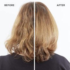 Pantene Miracle Rescue Shot ampoule applying targeted repair to damaged ends.