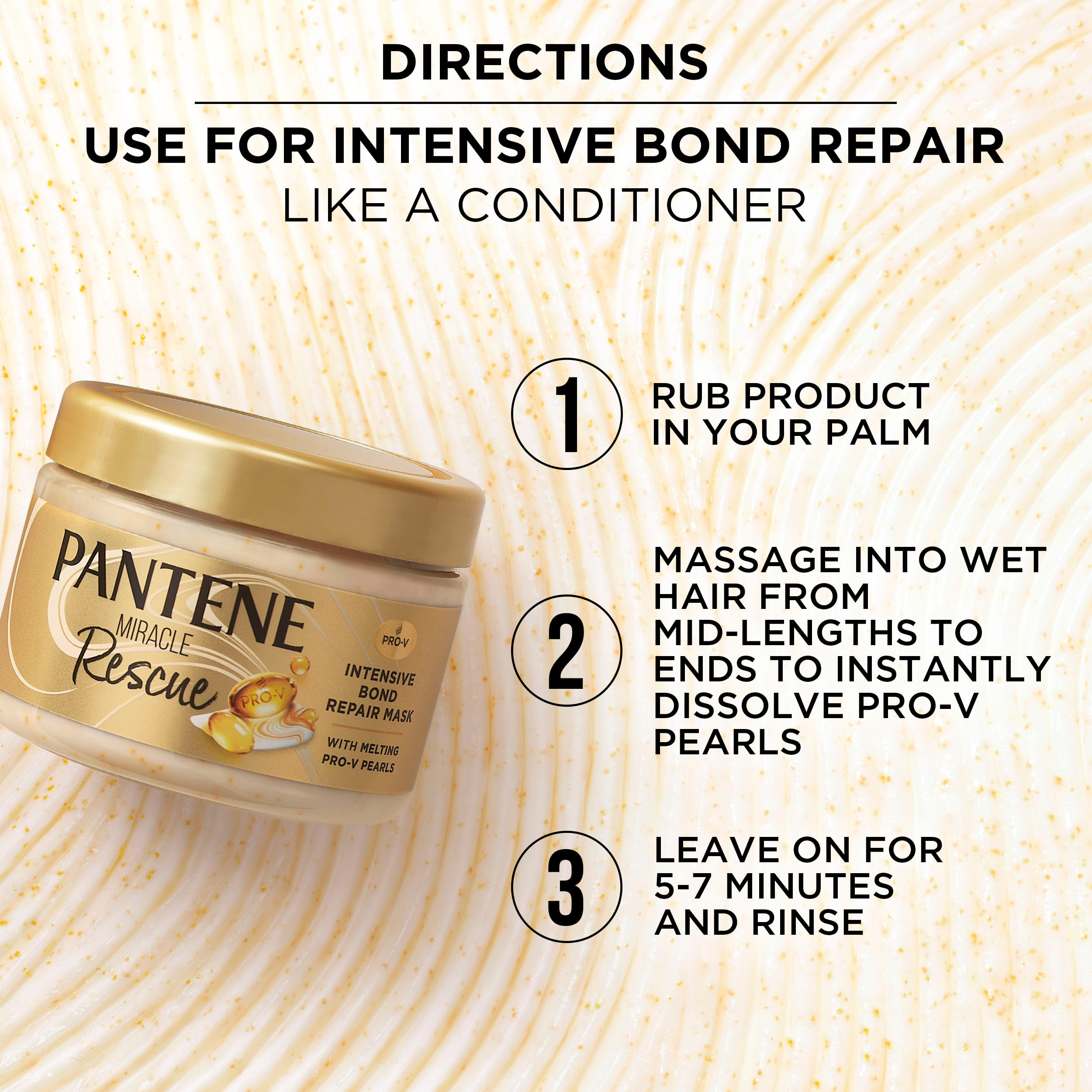 Pantene wait time 5-7 minutes during treatment session.