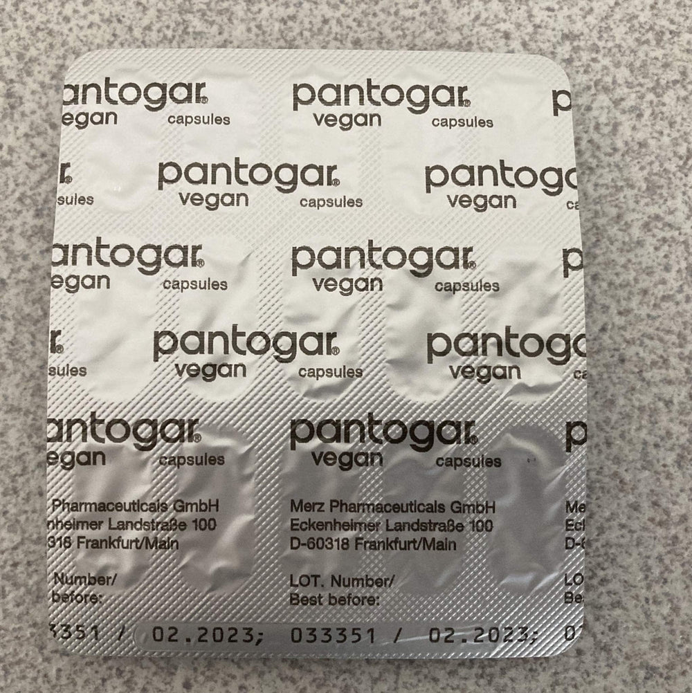Pantogar usage illustration for daily routine and hair care